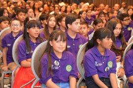 Este año participaron 112 representantes de escuelas urbanas, rurales, particulares, indígenas.