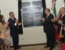 En Parral concluye Duarte su mandato; inaugura nueva Ciudad Judicial