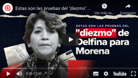 Video: exhiben pruebas del ‘diezmo’ de Delfina Gómez a Morena